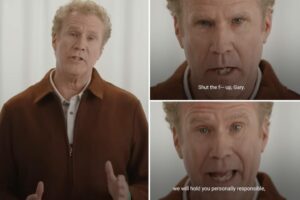 Critics rip Will Ferrell after he jokingly threatens to hold voters ‘responsible’ in Harris ad