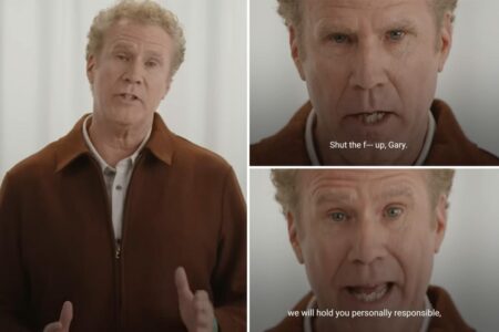 Critics rip Will Ferrell after he jokingly threatens to hold voters ‘responsible’ in Harris ad