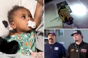 Hero firefighter rescues 2-year-old trapped in Texas apartment blaze by following toddler’s desperate cries