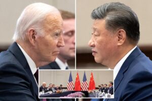 Biden presses China’s Xi over trade after making major flub  at Peru summit