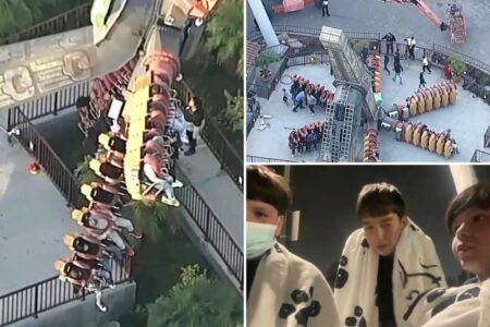 22 people stuck on Knott’s Berry Farm ride for over two hours: ‘We felt like we were gonna die’