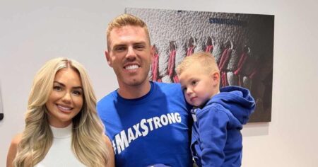 Los Angeles Dodgers Star Freddie Freeman Celebrates World Series Parade With Wife and 3 Sons