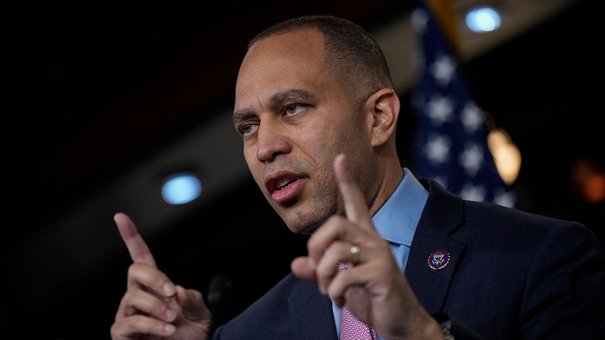 Hakeem Jeffries speaking