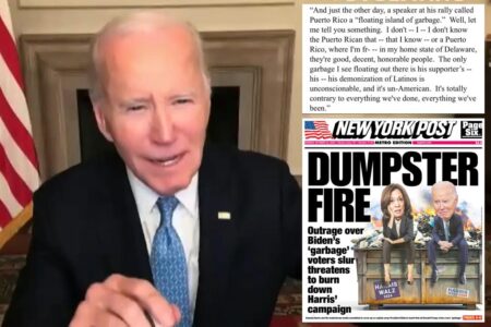 WH edit of Biden’s ‘garbage’ remark about Trump supporters breached stenographers’ protocol: ‘Spoilation of transcript integrity’