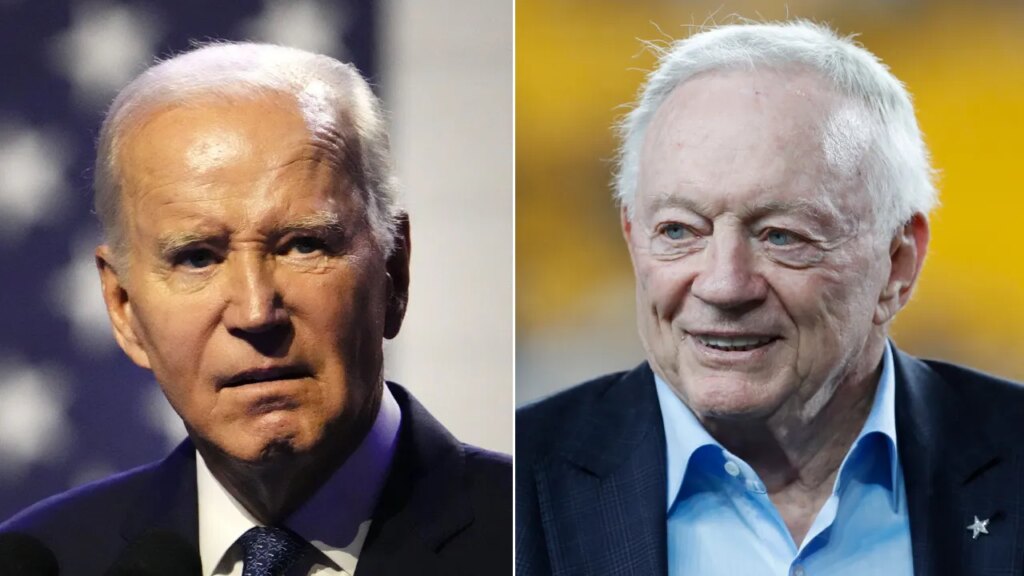 ESPN star getting ‘very, very worried’ about Jerry Jones, has Joe Biden in mind