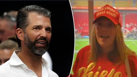 Donald Trump Jr praises Patrick Mahomes’ mom for support: ‘Let’s go America’