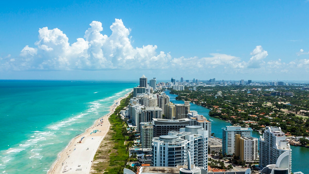 Miami Florida beach