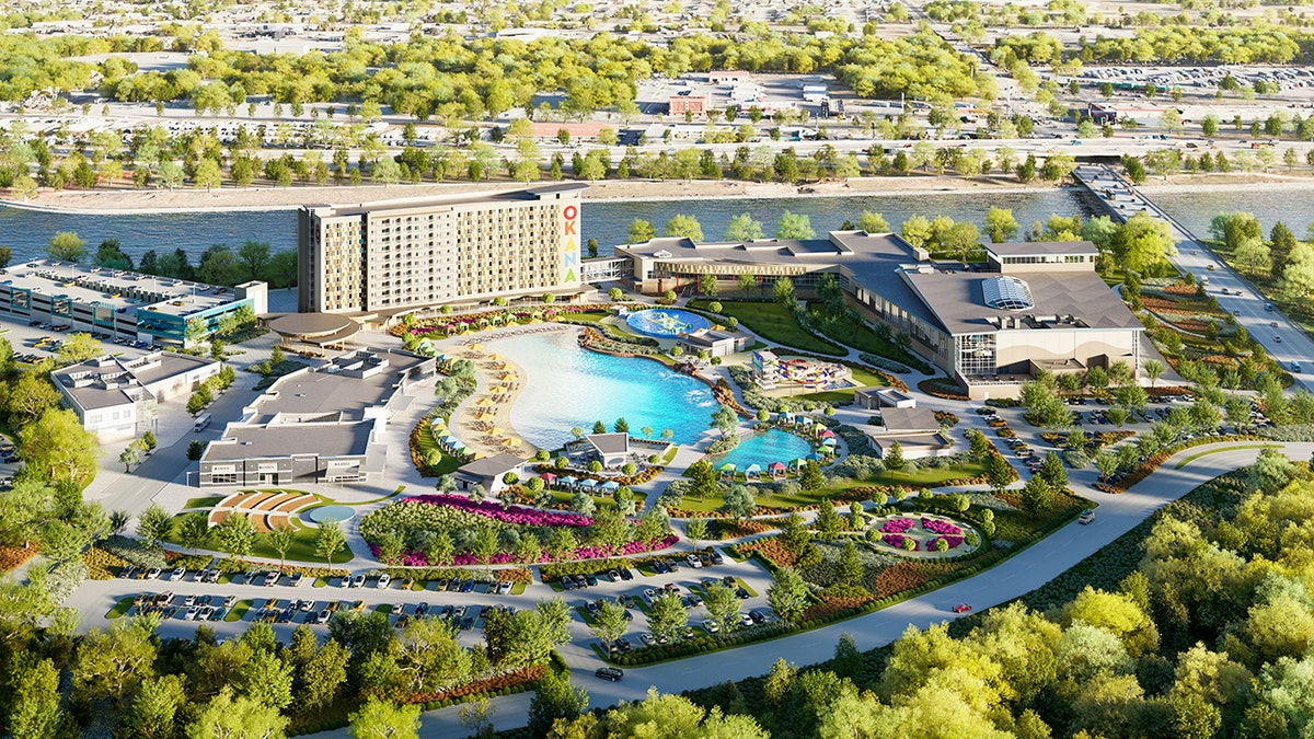 OKANA Resort & Indoor Waterpark renderings