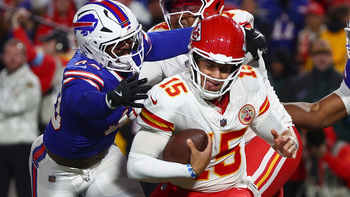 Patrick Mahomes sack