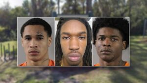 Florida police arrest 3 teenagers accused of committing armed robbery at a memorial service