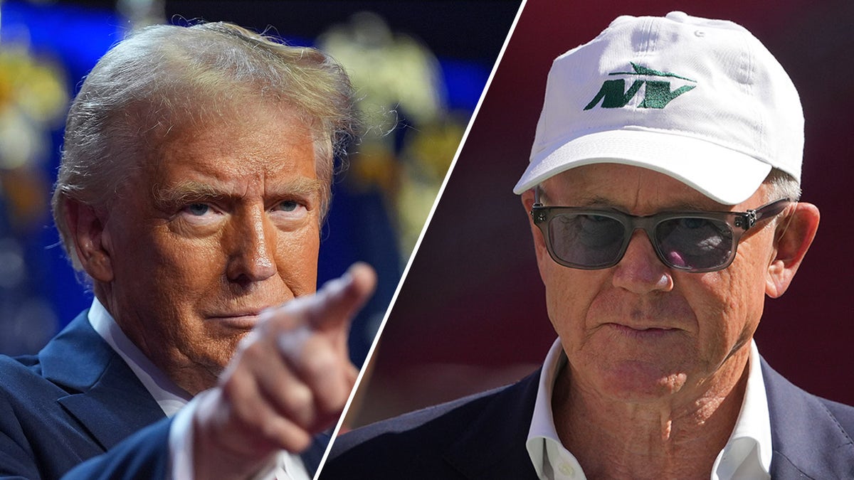 Donald Trump and Woody Johnson