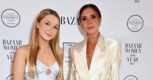 Victoria Beckham’s 13-Year-Old Daughter Harper Presents Her With Entrepreneur Award: ‘So Proud’