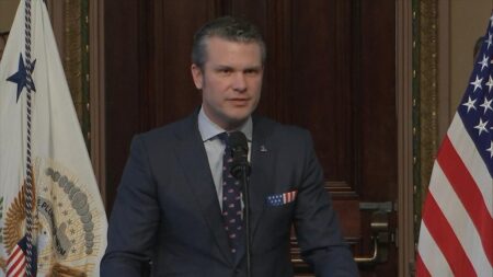 Pete Hegseth sworn in as Secretary of Defense