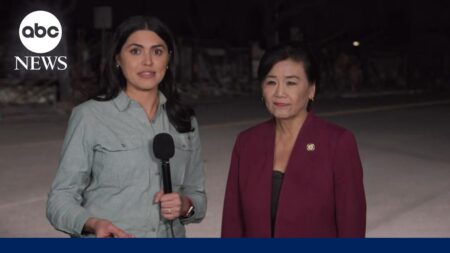 US Rep. Judy Chu speaks on Trump’s disaster-related visit to California