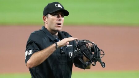 MLB fires umpire Pat Hoberg for violating league’s gambling policy