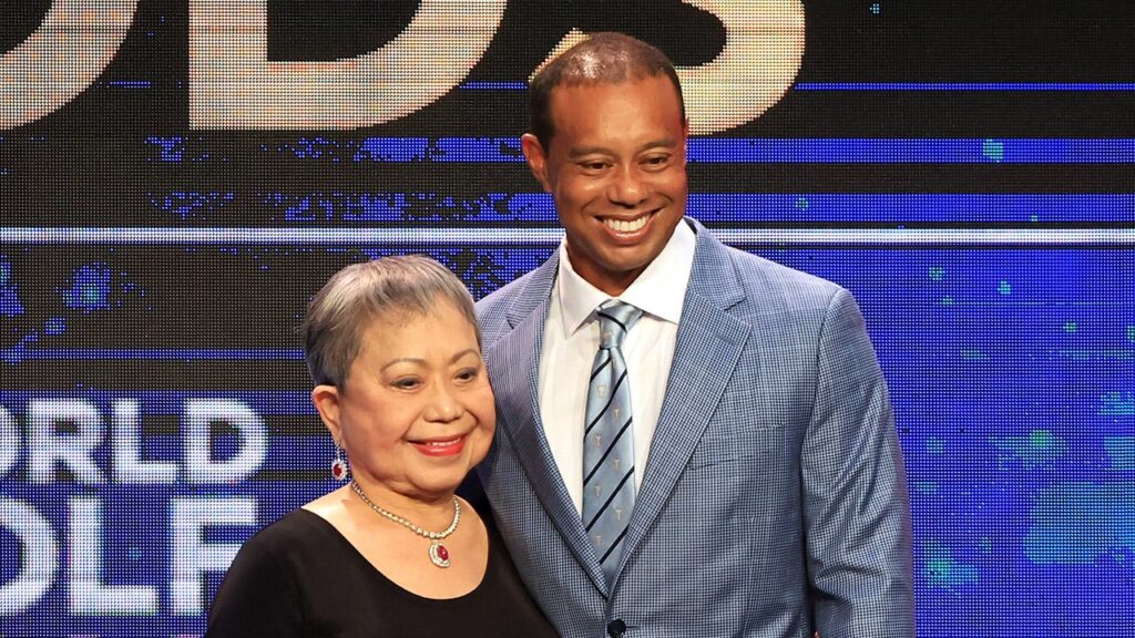 Tiger Woods announces death of his mother Kultida Woods