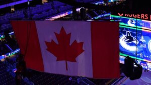 NHL announcer cracks tariff joke while calling game for Canada-based team