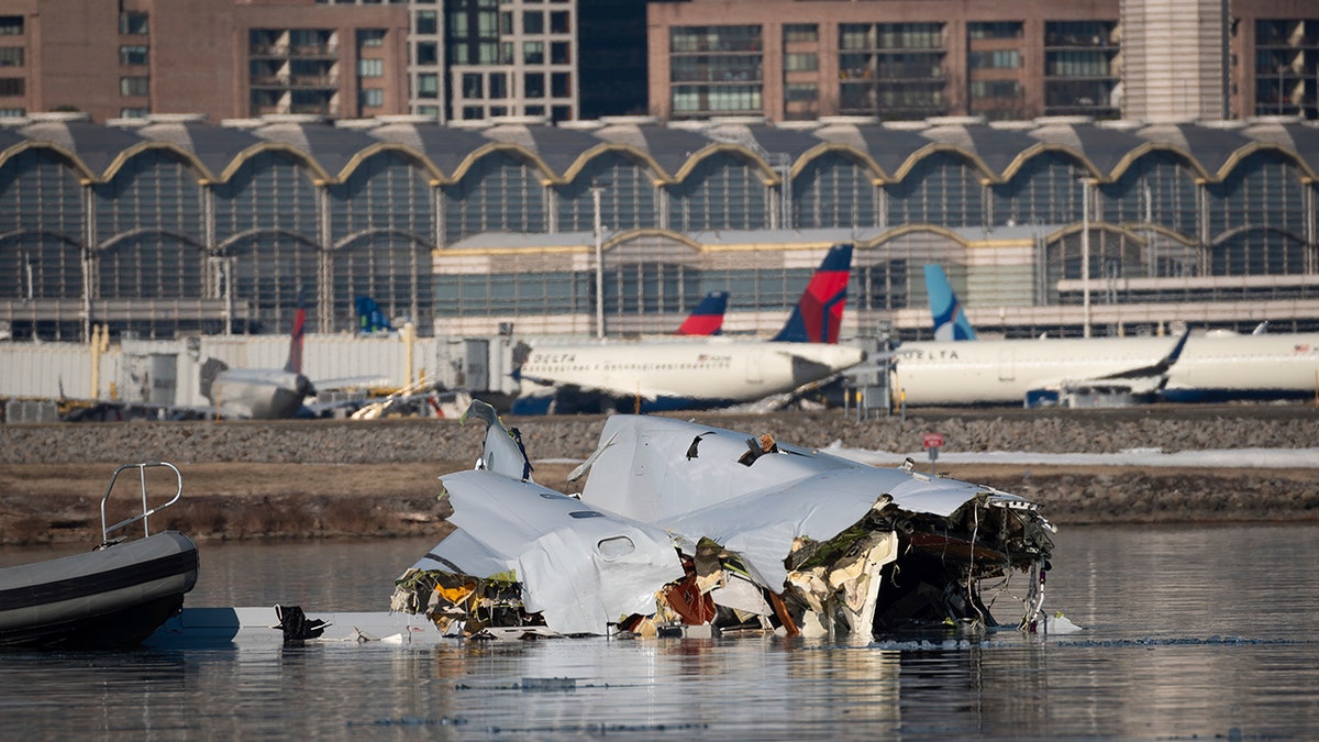 DC plane crash site