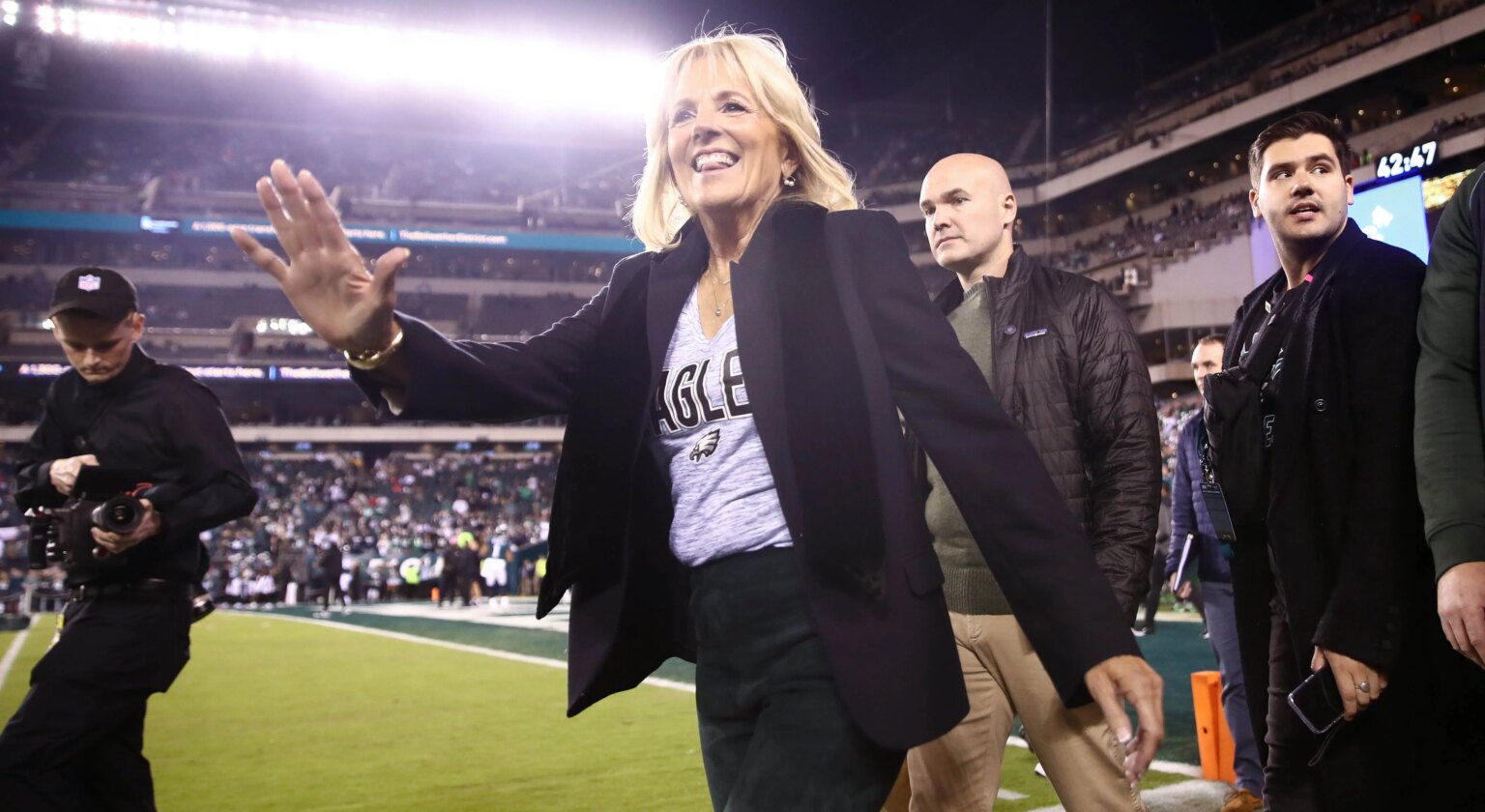 Eagles fan Jill Biden to attend Super Bowl LIX: report