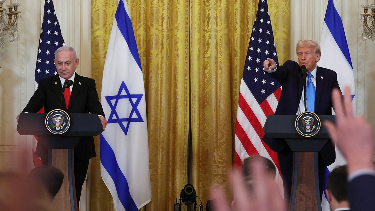 Netanyahu Trump press conference