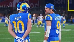 Matthew Stafford’s wife sounds off on Rams amid speculation about quarterback’s future, Cooper Kupp trade news