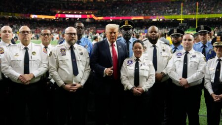 Trump meets families of New Orleans terror attack victims, law enforcement officials ahead of Super Bowl LIX