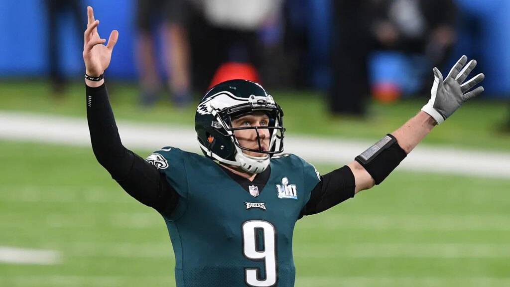 Super Bowl champ Nick Foles teases Tom Brady after Eagles’ latest triumph