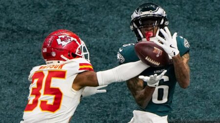 Eagles’ DeVonta Smith reaches rare milestones in Super Bowl LIX victory