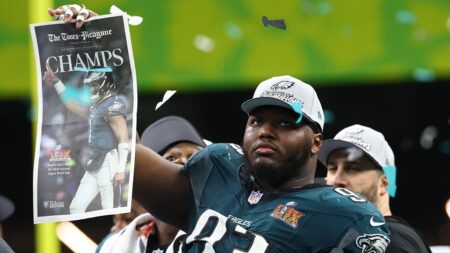 Eagles’ Milton Williams says chatter about Chiefs’ pursuit of third straight Super Bowl title fueled Philly