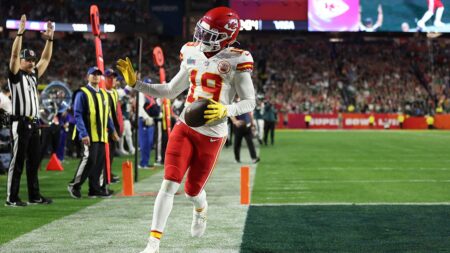 Kadarius Toney, Chiefs’ Super Bowl hero, arrested for allegedly strangling a woman