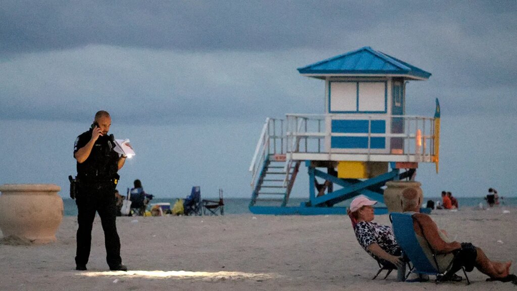 Florida beachgoers report mysterious sticky substance washing ashore