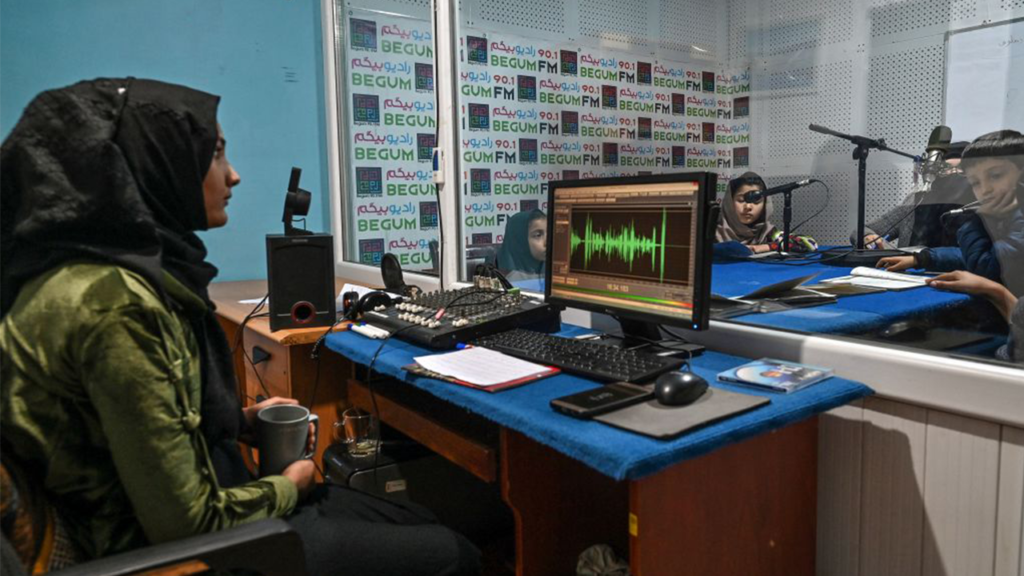 Afghanistan’s only women-led radio station to resume operations after Taliban lifts suspension