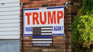 Trump flag in Massachusetts police station gym divides town as chief, official feud over its removal: report