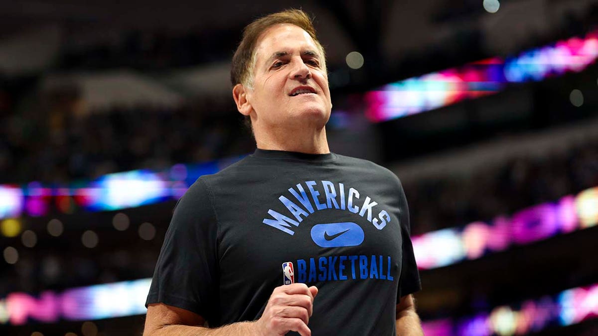 Dallas Mavericks minority owner Mark Cuban during the first half against the Chicago Bulls at American Airlines Center on Nov. 6, 2024.