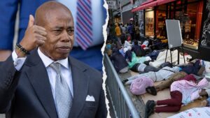 Democrat mayor praises his handling of migrant crisis as controversial new shelter opens