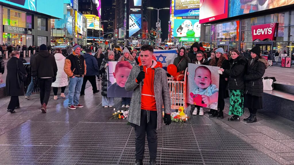 Pro-Israel influencer says Bibas memorial in NYC ‘brought out the worst’ in antisemites