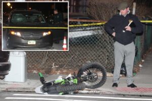 18-year-old boy killed, teen girl injured after motorbike collides with minivan in NYC