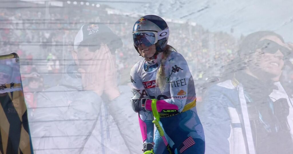 ‘Her race ends early!’ – Lindsey Vonn suffers nasty collision with gate as super-G bid fails at World Championships – Alpine Skiing video