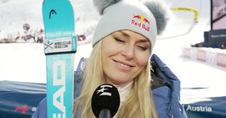 ‘A little banged up’ – Lindsey Vonn feeling okay after tough gate collision at 2025 Alpine Skiing World Championships – Alpine Skiing video