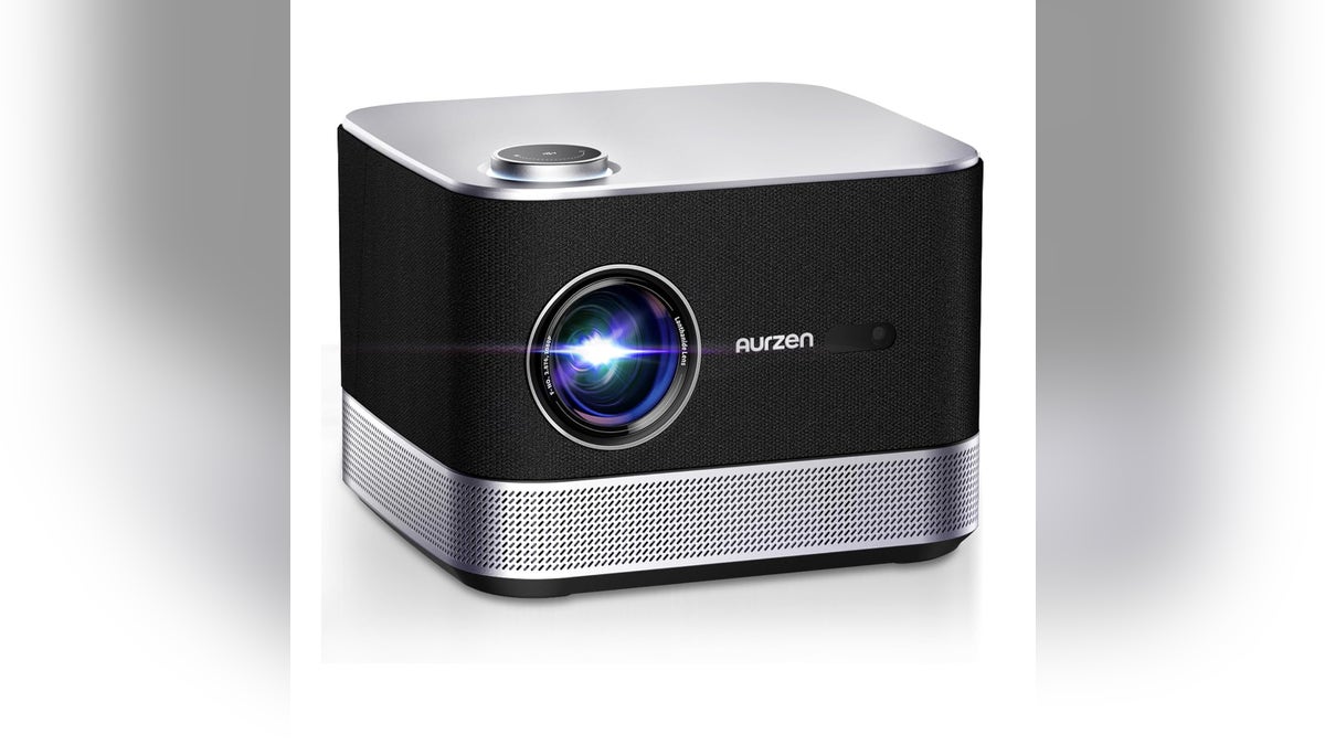 A projector, speaker and smart TV all in one. 