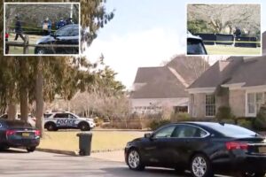 Husband kills wife then takes his own life on front lawn in apparent Long Island murder-suicide: cops