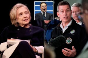 Transportation Secretary Sean Duffy tells Hillary Clinton to ‘sit this one out’ after she criticized DOGE taking on aviation