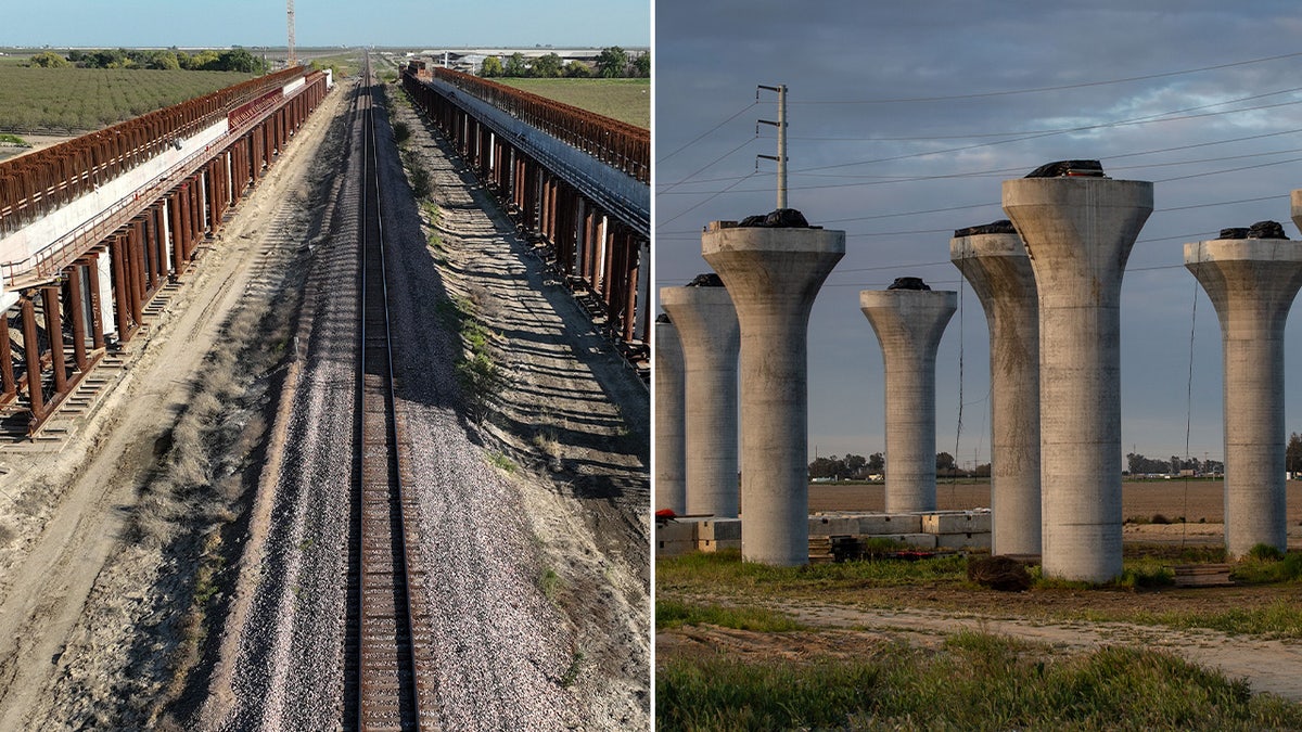 Rail project in California