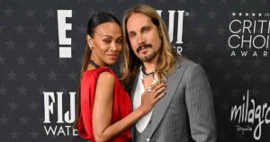 Zoe Saldana Jokes About Hilarious Reason Husband Missed Her Critics Choice Win