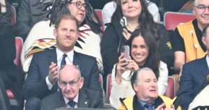 Prince Harry and Meghan Markle Share Relatable Jumbotron Moment During Invictus Opening Ceremony