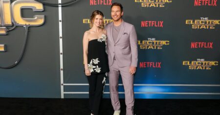 Chris Pratt and Wife Katherine Schwarzenegger Have Sweet Date Night at ‘Electric State’ Premiere 