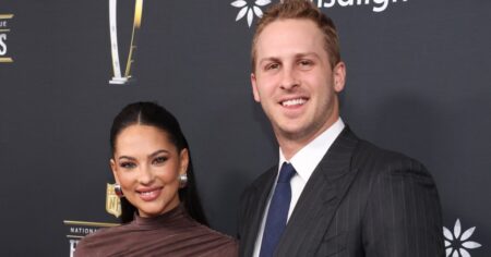 Jared Goff and Wife Christen Reveal Pregnancy on NFL Honors Red Carpet