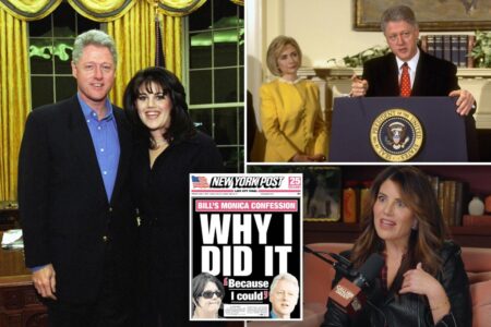 Monica Lewinsky says former President Bill Clinton should’ve resigned from office after affair