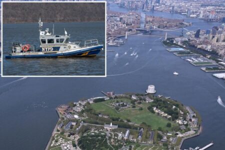 Suitcase containing human remains found in East River near Governor’s Island: police