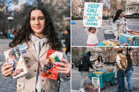 Tribecca teen on mission to be top NYC Girl Scout cookie seller for fourth year in a row — this is how she rakes in the cash